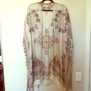 Woven Heart Kimono